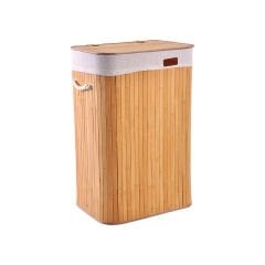Bambu Çamaşır Sepeti Dikdörtgen Hamptons