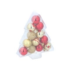 Yılbaşı Ağaç Topları 12'li (4 cm)