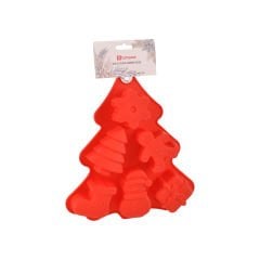 Yeni Yıl Silikon Kurabiye Kalıbı