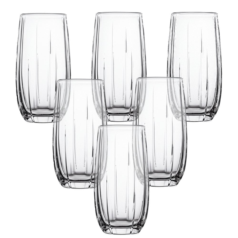 6'lı Cam ve Meşrubat Bardağı - 500 cc - Linka