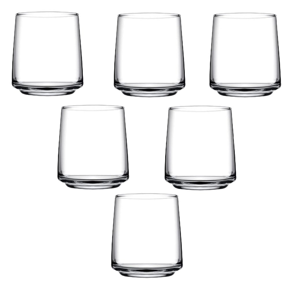 6'lı Cam Su ve Meşrubat Bardağı - Tokio - 270 cc