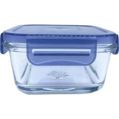 Kare Kilitli Cam Saklama Kabı - 355 cc