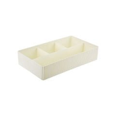 4 Bölmeli Plastik Geniş Organizer Kutu