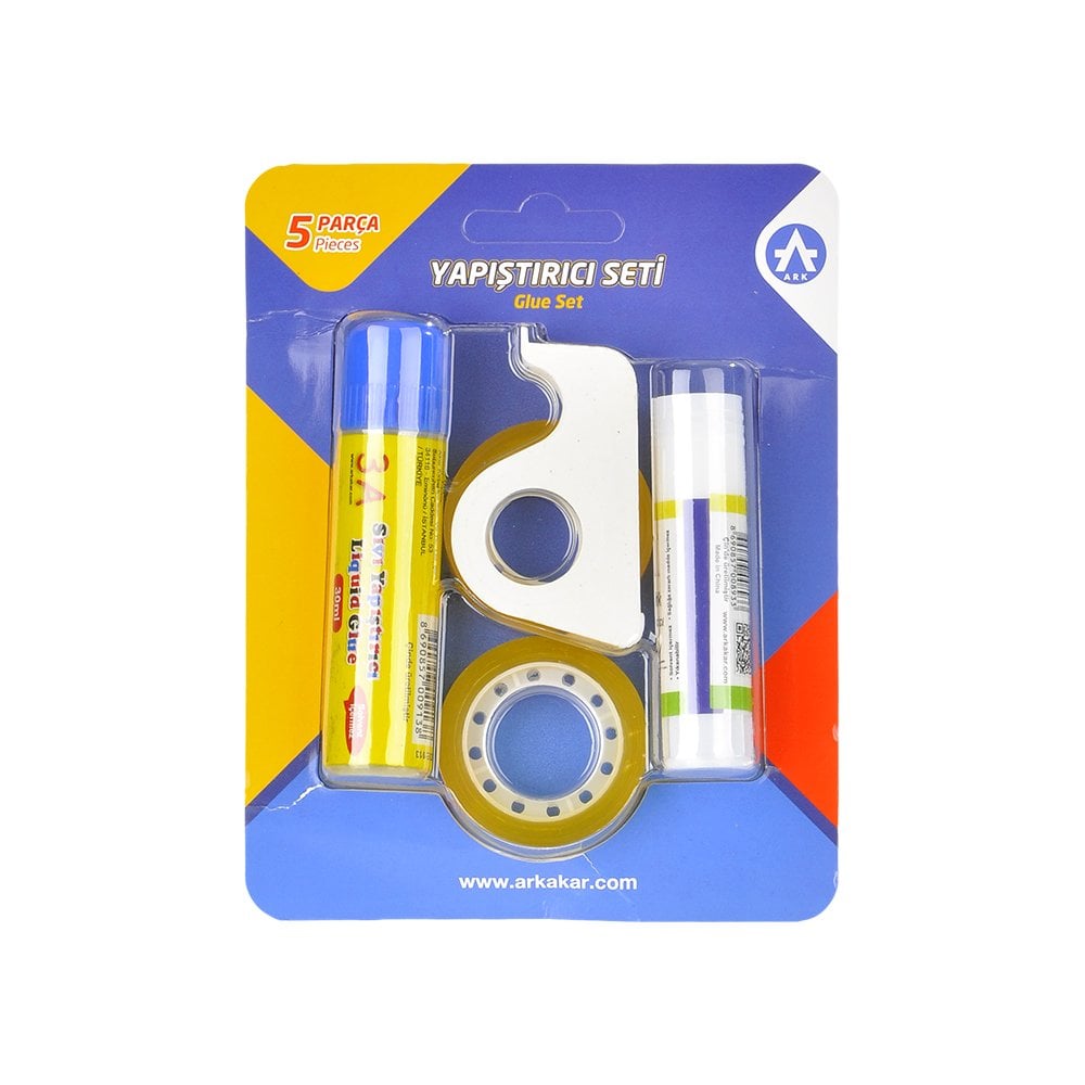 Blister Yapıştırıcı Set (5 Parça) Beyaz