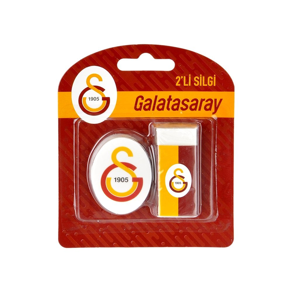 Galatasaray Lisanslı 2'li Silgi Seti