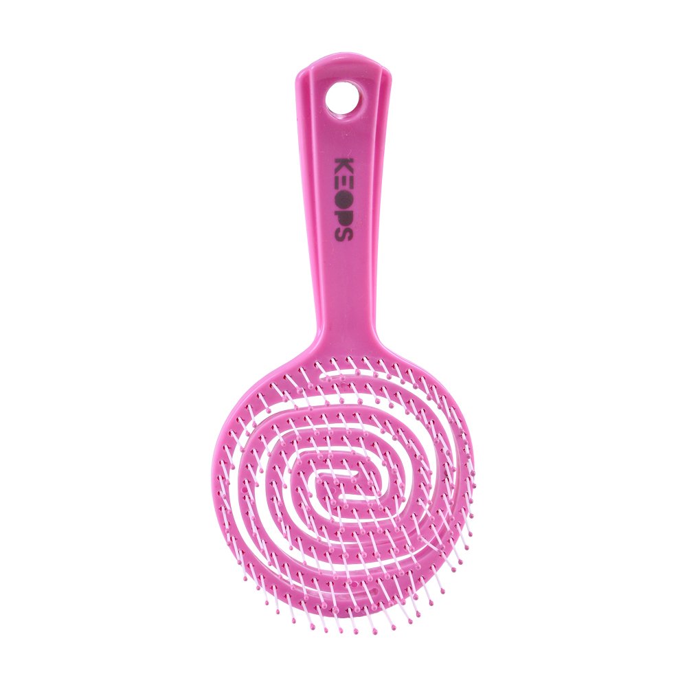 Keops 3D Oval Saç Fırçası Pembe