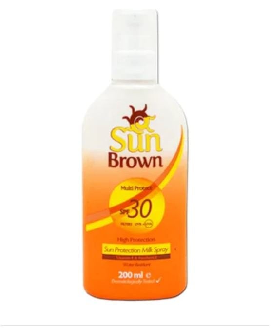 Sun Brown Sun Milk Spreyli Spf 30 (200 ml)