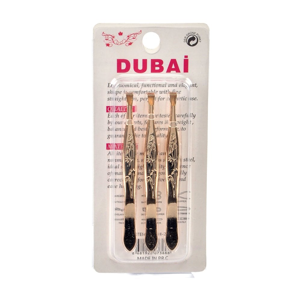 Dubai 3'lü Set Cımbız