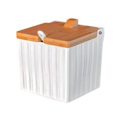 Kaşıklı Porselen Baharatlık