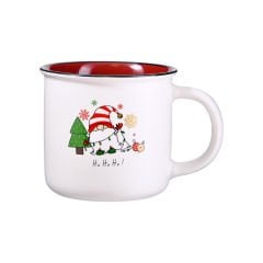 Yılbaşı Temalı Porselen Kupa (360 ml)