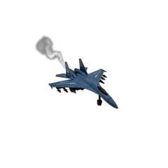 Duman Atan Uzaktan Kumandalı Uçak