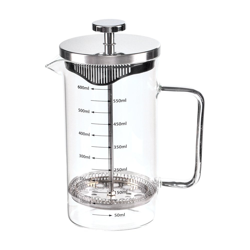Metal Kapaklı French Press - 600 ml