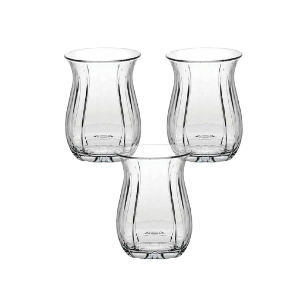 3'lü Cam Çay Bardağı - 145 cc