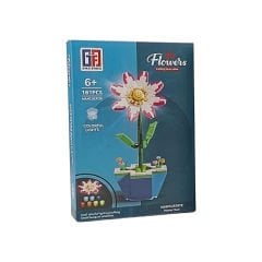 Işıklı Çiçek Yapboz Bloklar