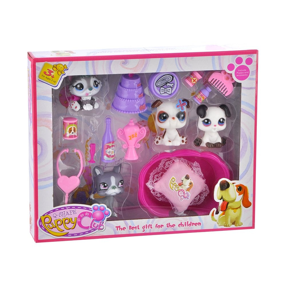 Aksesuarlı Mini Köpekler (17 Parça)