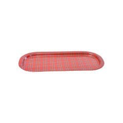 Oval Metal Tepsi - 15x35cm