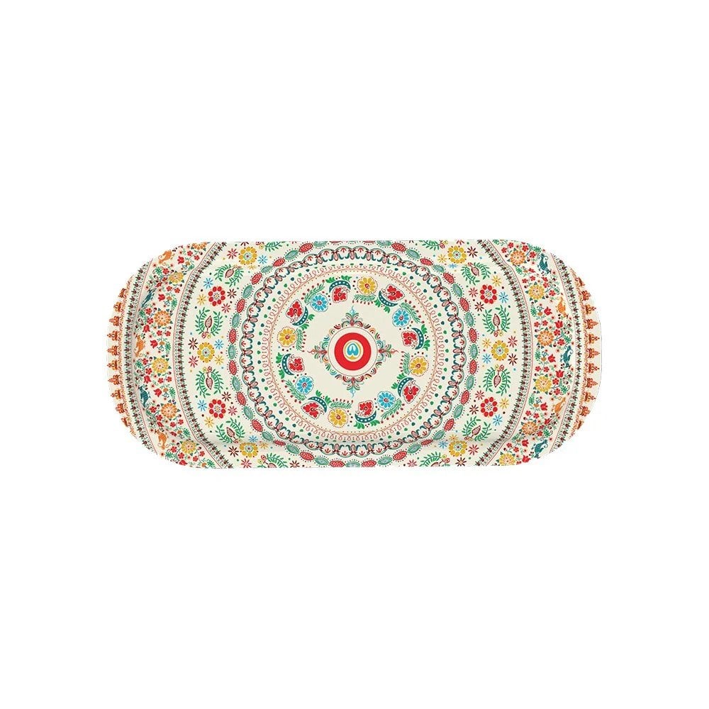 Oval Metal Tepsi - 15x35cm