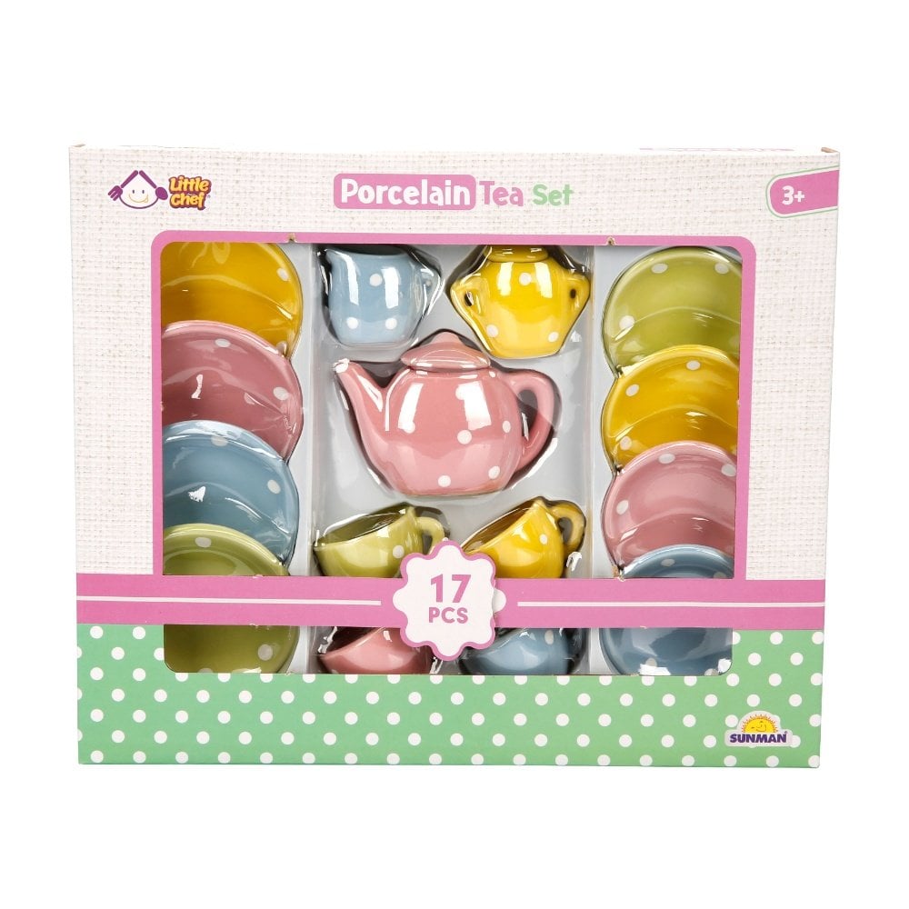 Porselen Çay Seti - 17 Parça