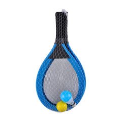 Fileli Badminton Raket Set - 4 Parça Mavi