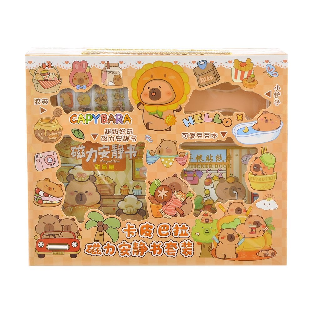 Capybara Bant Sticker Defter Set