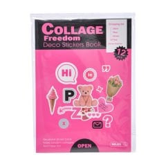 Collage Sticker Defter - 11X16,5 - 24 Sayfa