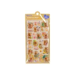 Kabartmalı Capybara Sticker Set