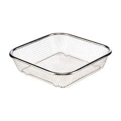 Çelik Süzgeç Sepet - 24X24 cm