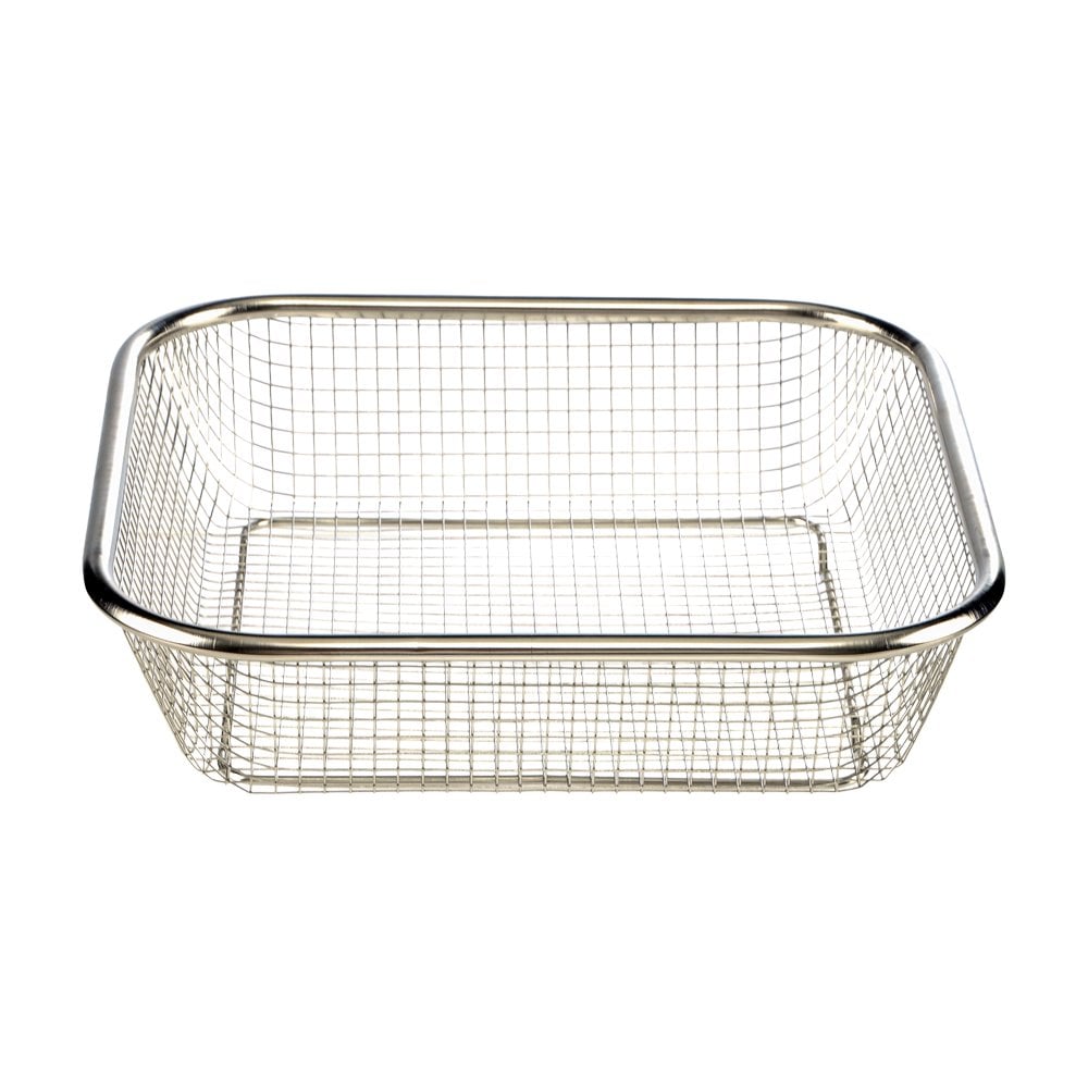 Çelik Süzgeç Sepet - 24X24 cm