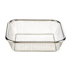 Çelik Süzgeç Sepet - 24X24 cm