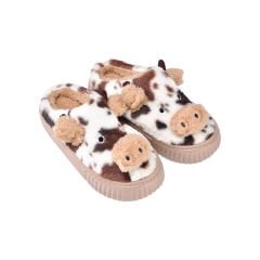 İnek Figürlü Gondol Kadın Terlik