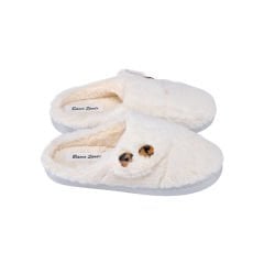 Kadin Çift Düğme Gondol Terlik