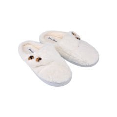 Kadin Çift Düğme Gondol Terlik