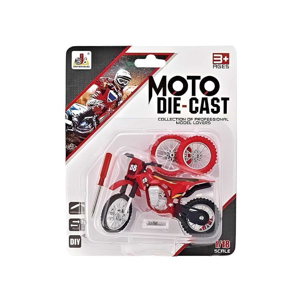 Yedek Tekerli Vidalı Motorsiklet