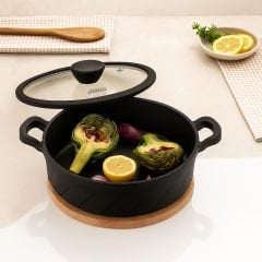 Amboss Vento Döküm Basık Tencere - 26 cm