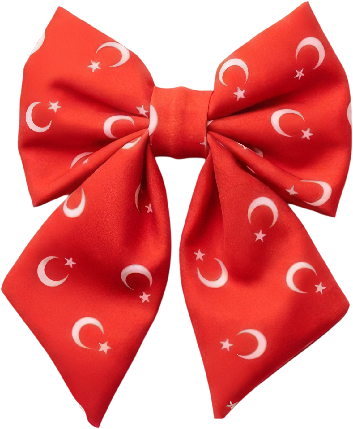 Bayrak Baskılı Kumaş Çocuk Otomatik Toka