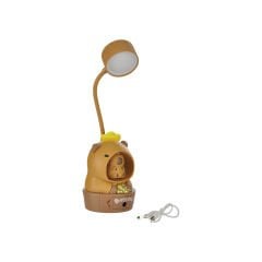 Mini Capybara Led Masa Lambası - Usb Şarjlı