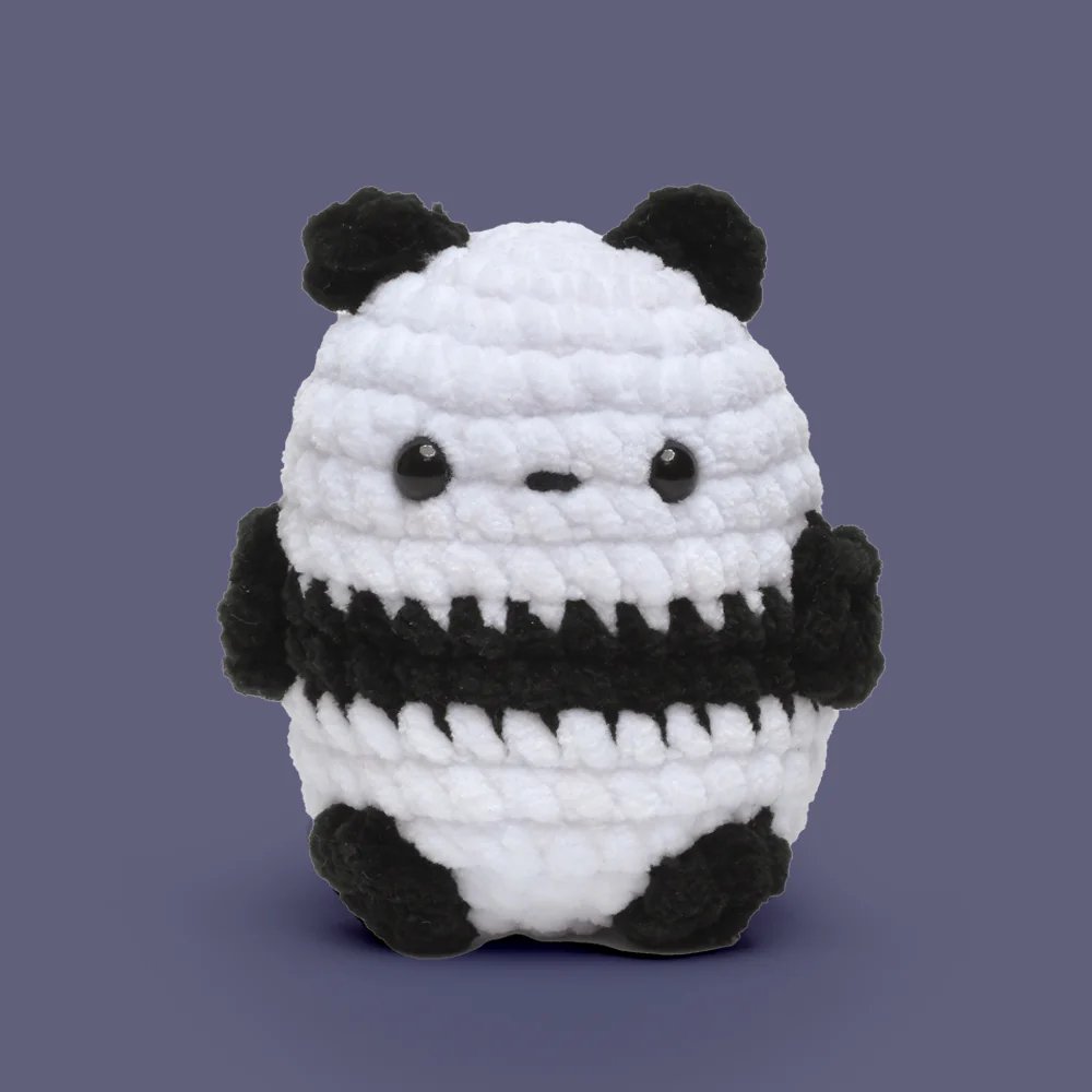 Amigurumi Örgü Seti - The Gookie Panda