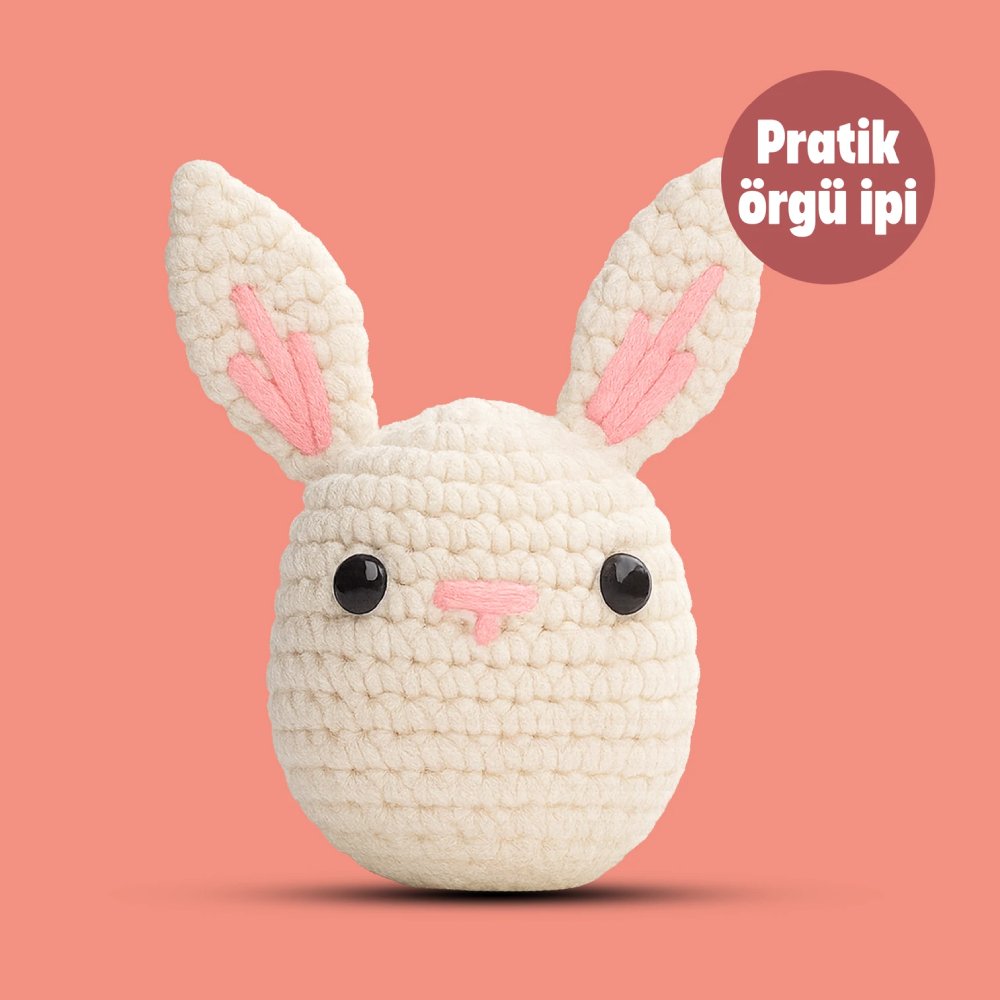 Amigurumi Örgü Seti - The Gookie Tavşan