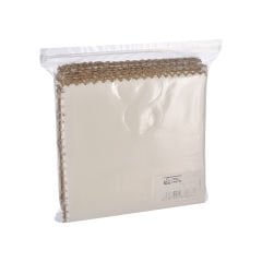 10'lu Organik Penye Bebek Ağız Mendili - 28X28