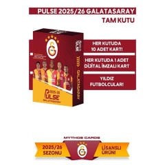 2025-26 Sezon Galatasaray Lisanslı 10'lu Futbol Kartı