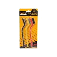 3'lü Çok Amaçlı Temizlik Fırçası