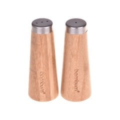 2'li Bambu Tuzluk/Biberlik Set