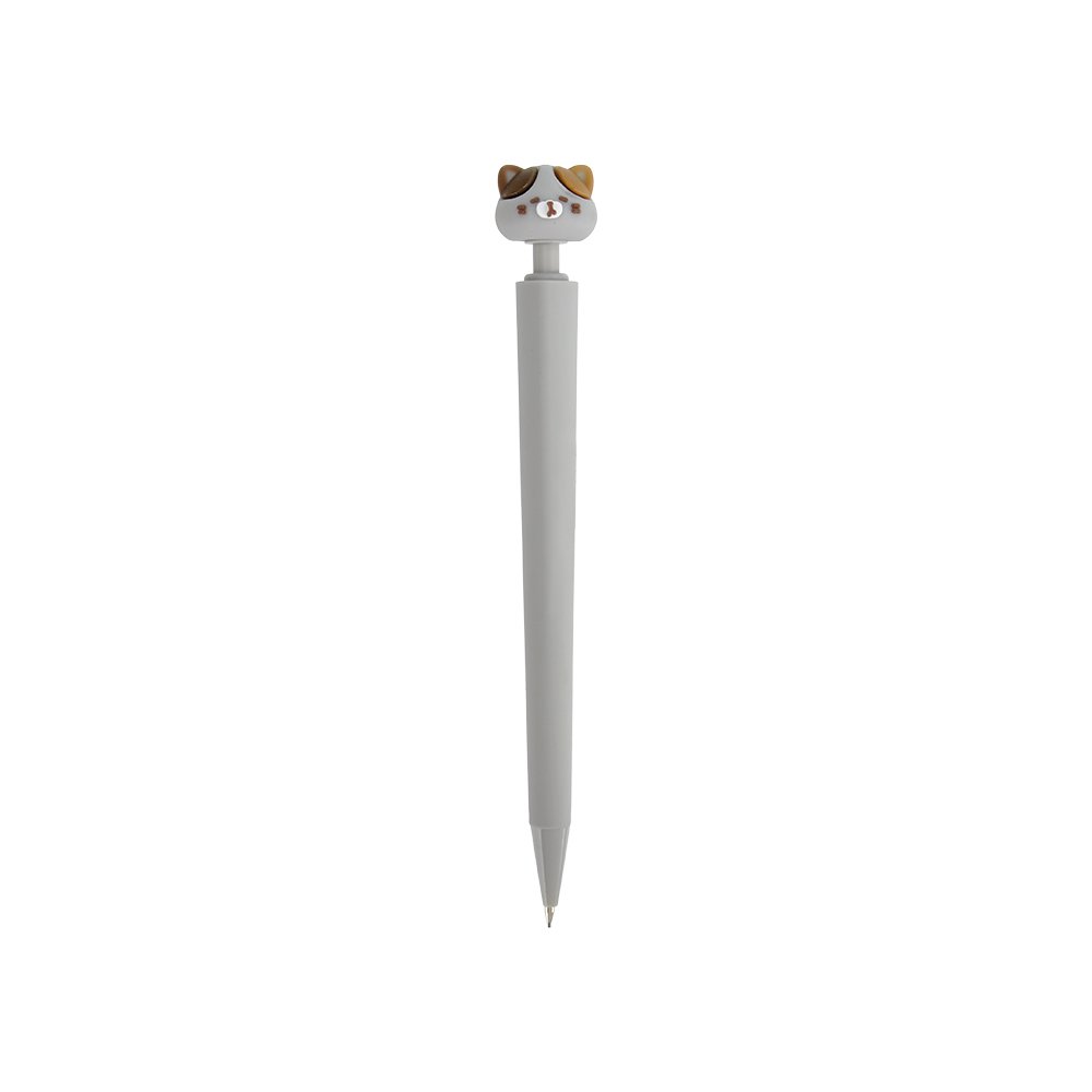 Sevimli Kedi Versatil Kalem - 0,7 mm Gri