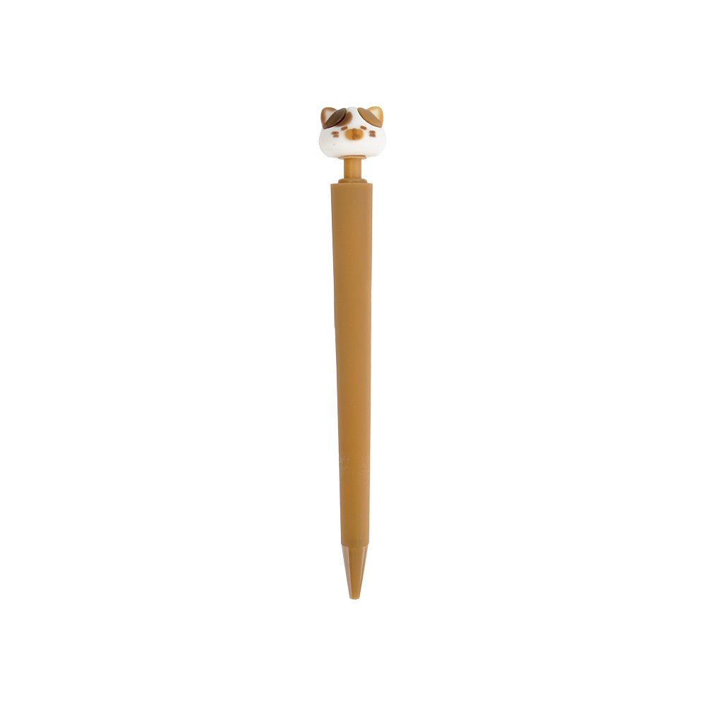 Sevimli Kedi Versatil Kalem - 0,7 mm Kahverengi