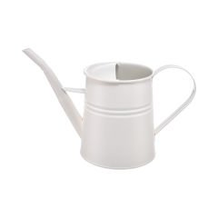 Metal Kulplu Bitki Sulama Kabı - 1,7 L Beyaz