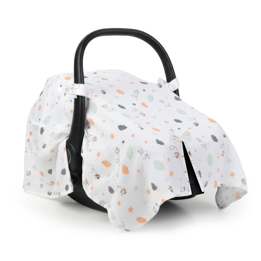 Bebek Müslin Puset Örtüsü - 70X100