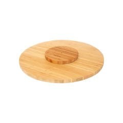 Bambu Dönen Sunum Tabağı - 35 cm