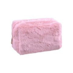 Peluş Makyaj Çantası  (17,5x10x10 cm)