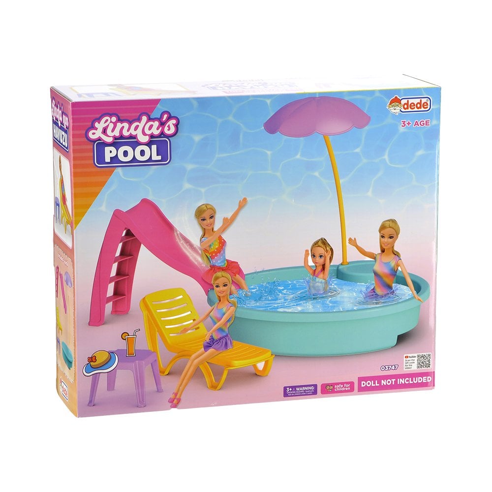 Linda'nın Havuzu Oyun Evi Aksesuarlı