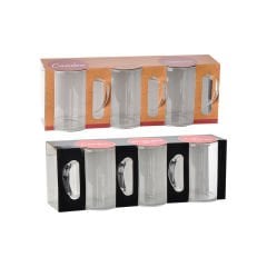 Borosilikat Cam Kupa Set 3’lü (200 ml)